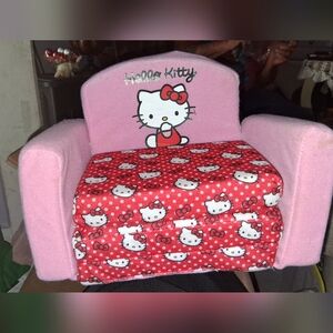Hello Kitty Fold Out Cushy Chair